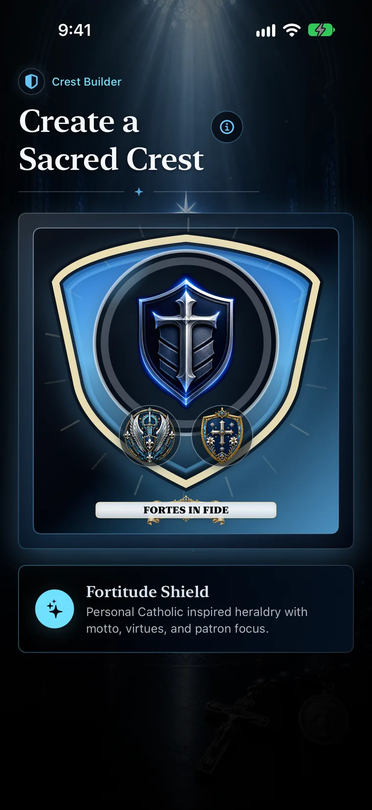 Ave Armor Crest Builder