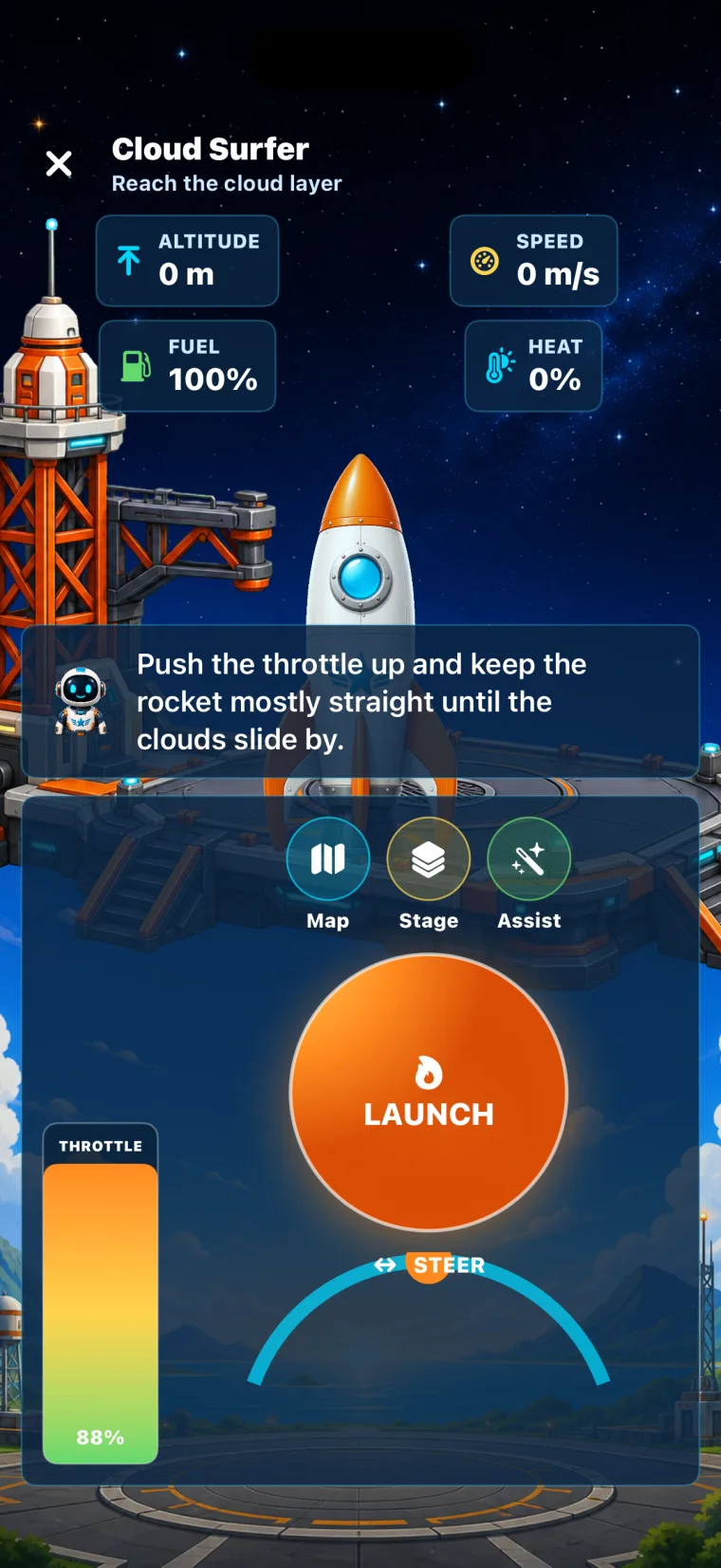 Orbit Mission app preview